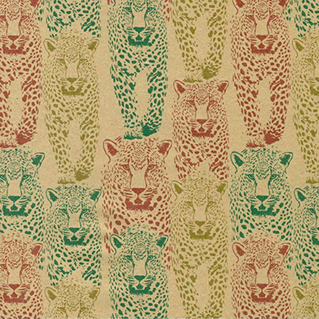 Inpakpapier Cheetah Kraft - Kadopapier.net