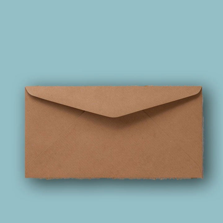 Kraft Envelop lang - Kadopapier.net