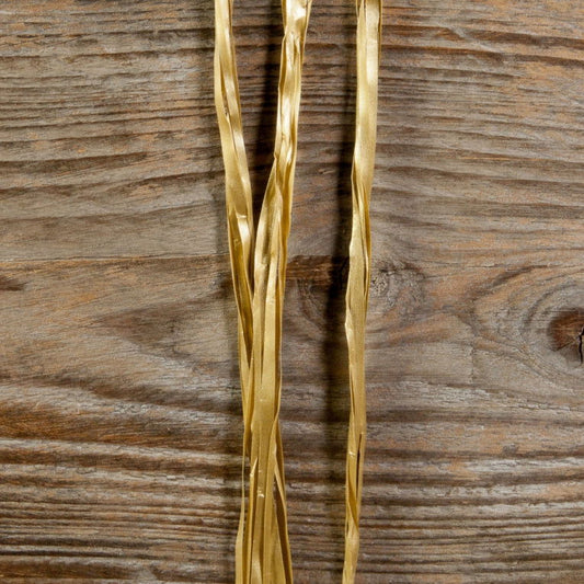 Synthetische raffia Goud - Kadopapier.net