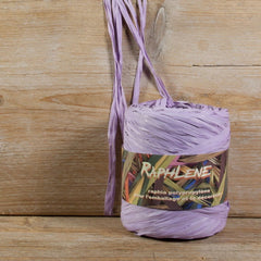 Synthetische raffia Lavendel - Kadopapier.net