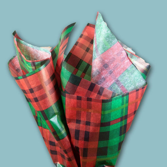 Vloeipapier Tartan - Kadopapier.net