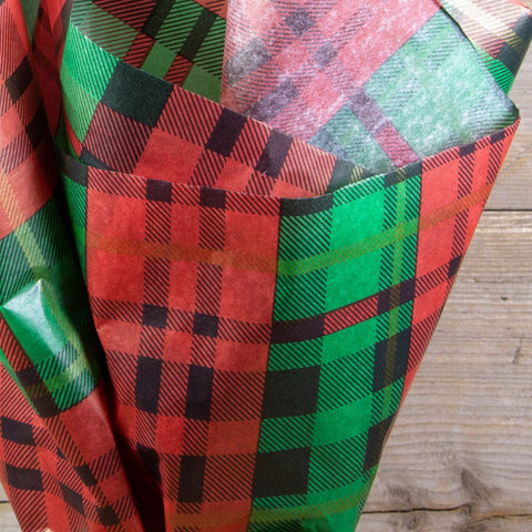 Vloeipapier Tartan - Kadopapier.net